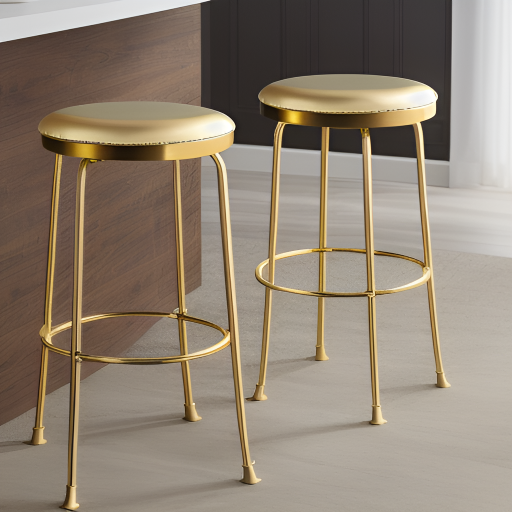 Gold Counter Stools Fast Delivery Furniture Canada