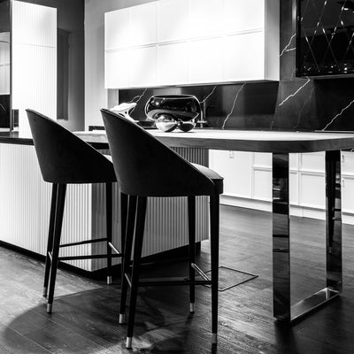 Black Leather Bar Stools: An Iconic Addition to Your Space