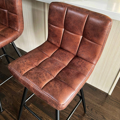 Brown Counter Height Bar Stools